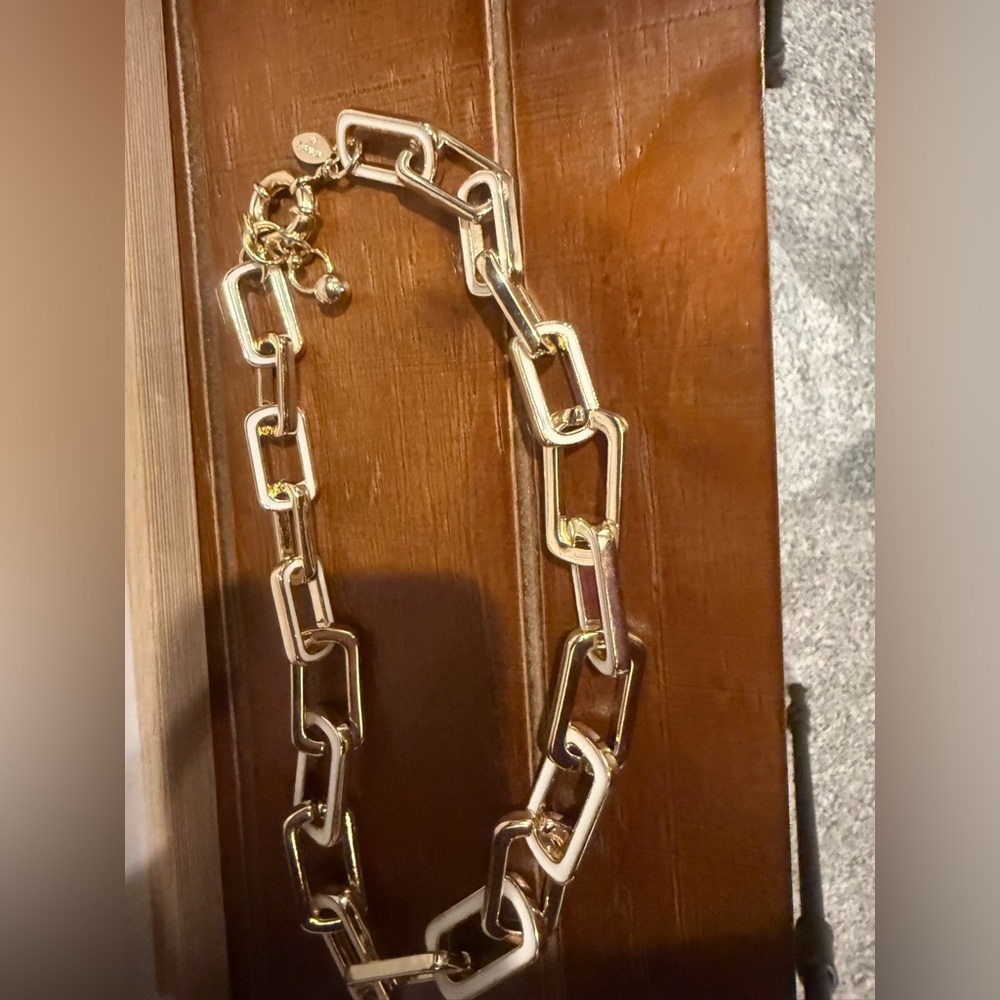 Chico's Gold Link Necklace